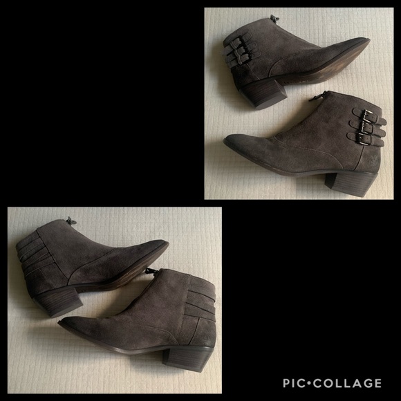Rebecca Minkoff gray suede booties - Picture 4 of 8